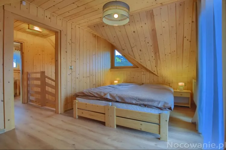 Drewniane domy wakacyjne w Wiśle-Bedroom