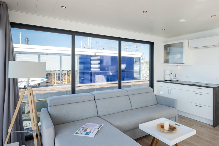 Hausboot Fjordblick / 6 Personen-Living room