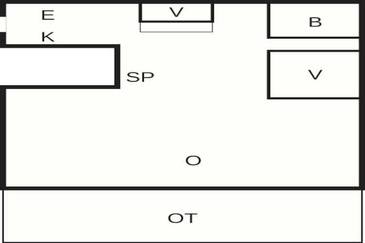 7 Personen vakantie huis in Ebeltoft-Plattegrond
