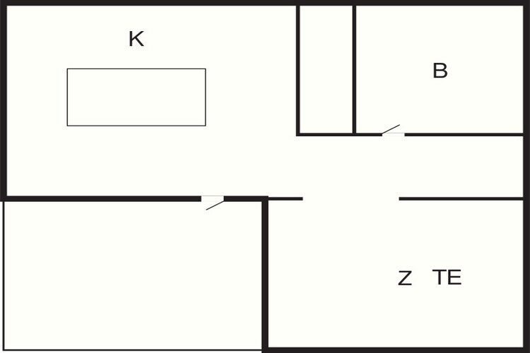 4 sterren vakantie huis in Hampen-Plattegrond