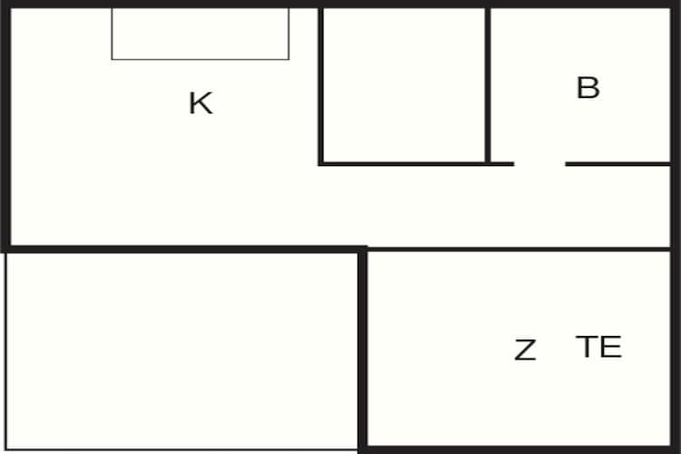 4 Personen vakantie huis in Hampen-Plattegrond