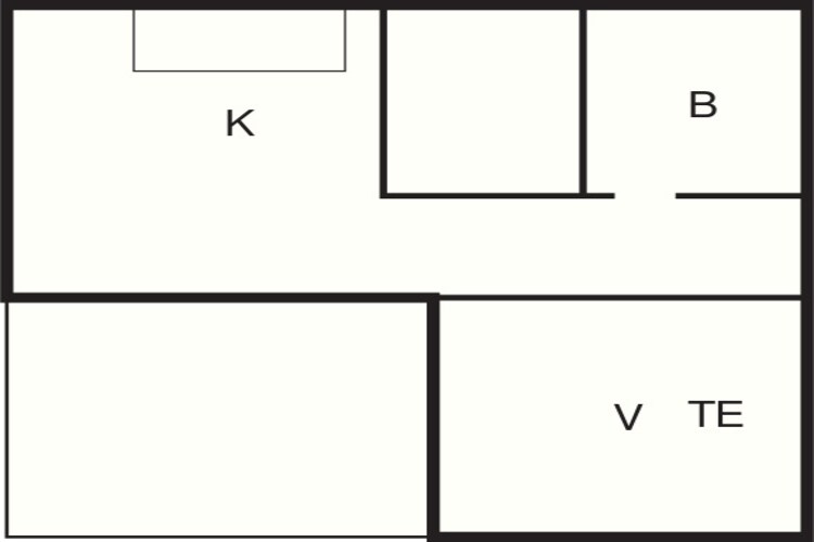 4 Personen vakantie huis in Hampen-Plattegrond
