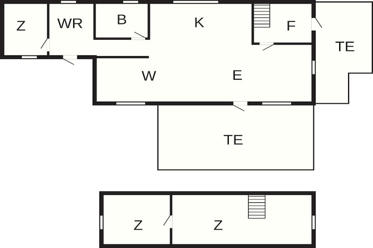 7 Personen vakantie huis in Storvorde-Plattegrond