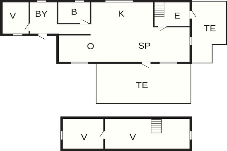 7 Personen vakantie huis in Storvorde-Plattegrond
