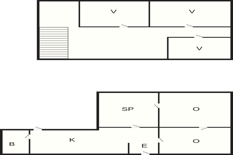 5 Personen vakantie huis in Tranekær-Plattegrond