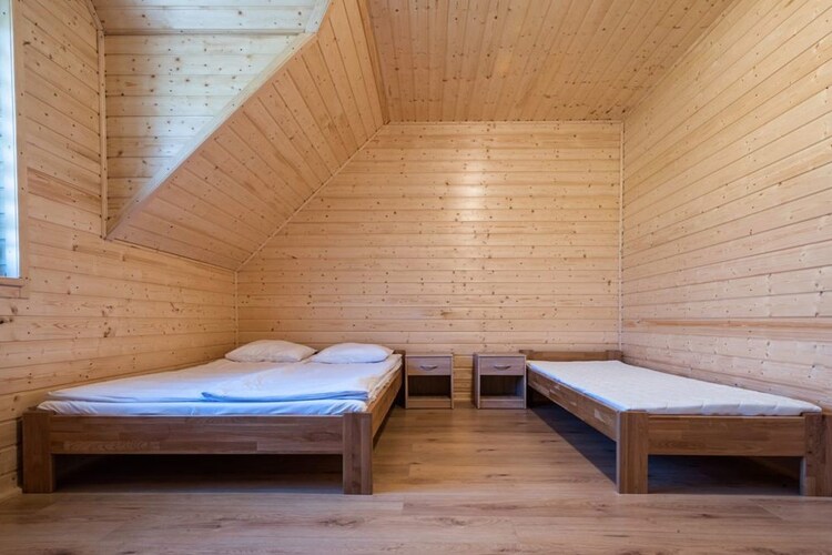 Piętrowe domki wakacyjne w Pleśnej-Slaapkamer