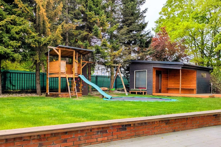 Apartament 8-osobowy Kołobrzeg-Tuinen zomer