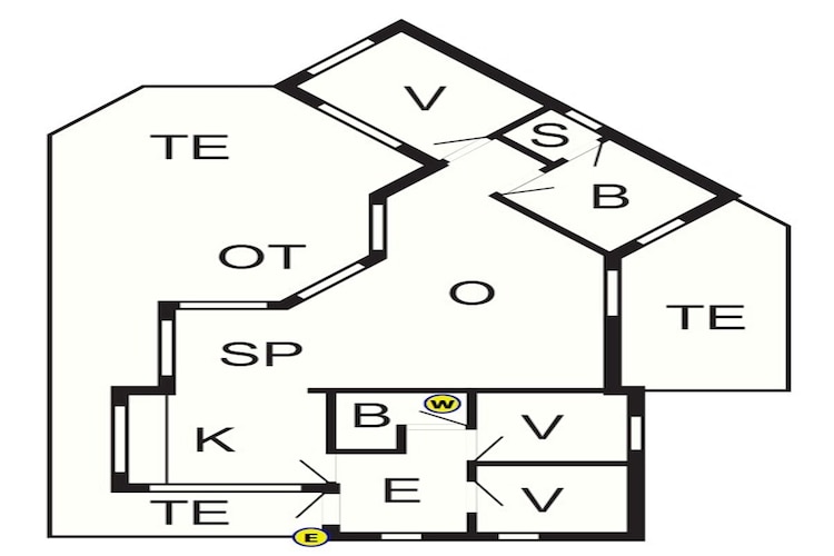 5 star holiday home in Hejls-Floor plan