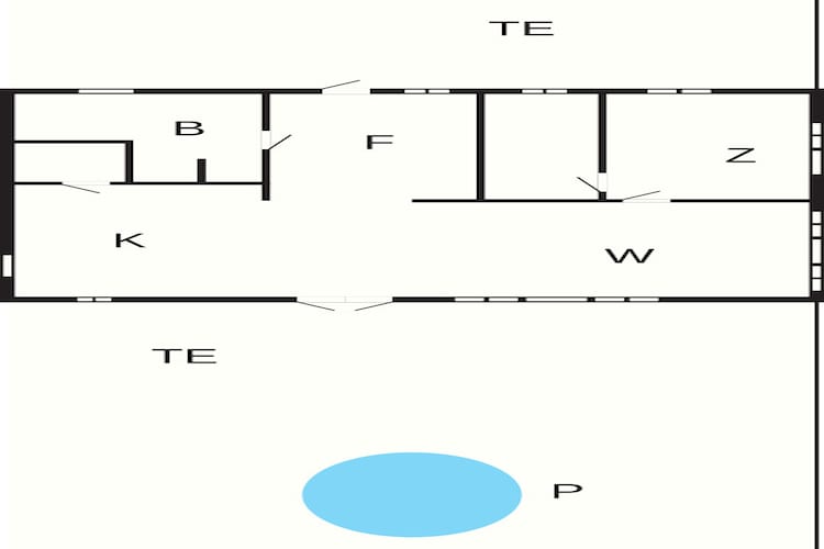 5 star holiday home in ÄNGELHOLM-Floor plan