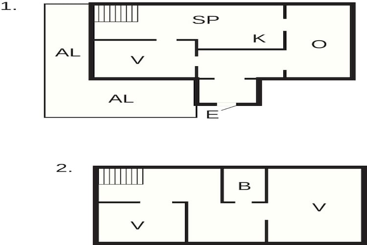 6 Personen vakantie huis in Kristdala-Plattegrond