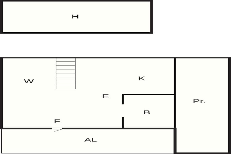 4 Personen vakantie huis in BORGHOLM-Plattegrond