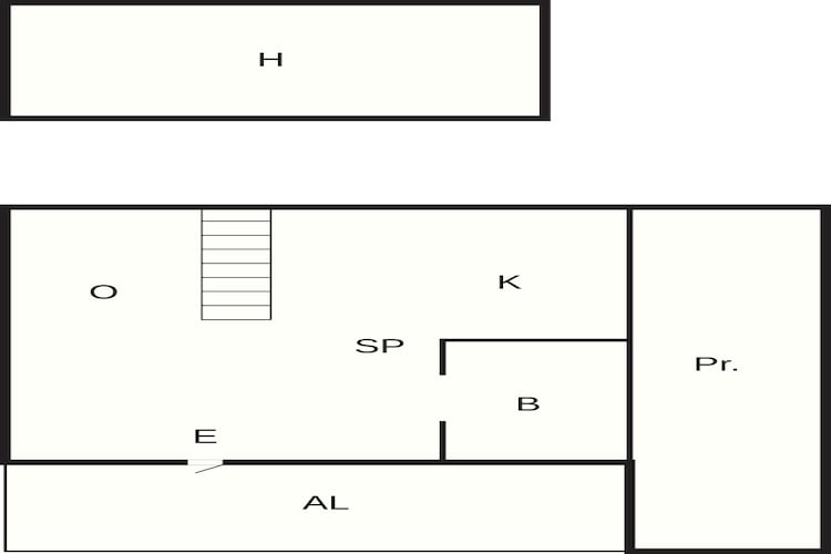 4 Personen vakantie huis in BORGHOLM-Plattegrond