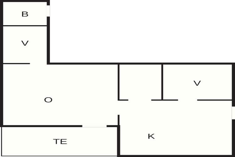 6 person holiday home in RÖRVIK-Floor plan