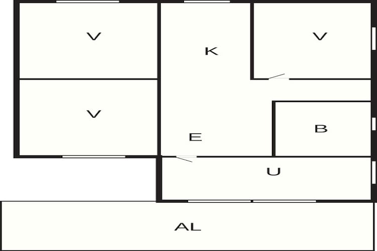 4 Sterne Ferienhaus in MYGGENäS-Grundriss