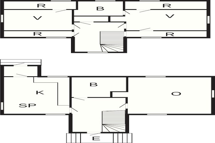 4 Personen vakantie huis in Rättvik-Plattegrond