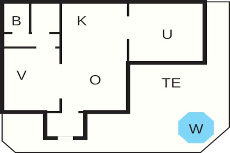 7 Personen vakantie huis in Hestra-Plattegrond