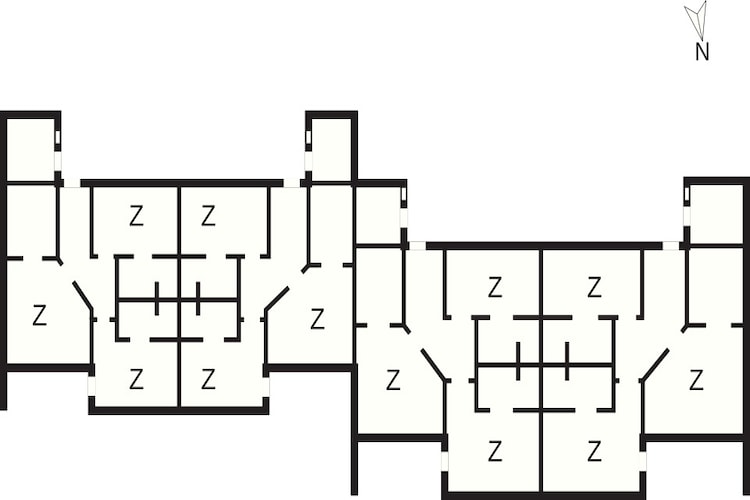 Business dobbeltværelse-Plan d'étage