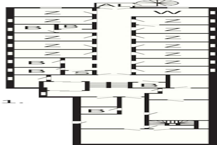 Standard enkeltværelse-Plan d'étage