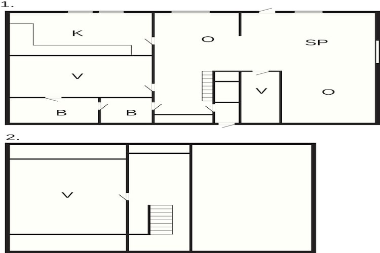 6 person holiday home in Lyngdal-Floor plan