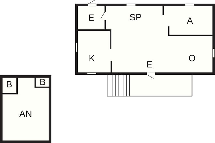 7 Personen vakantie huis in Björnlunda-Plattegrond