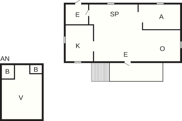 7 Personen vakantie huis in Björnlunda-Plattegrond