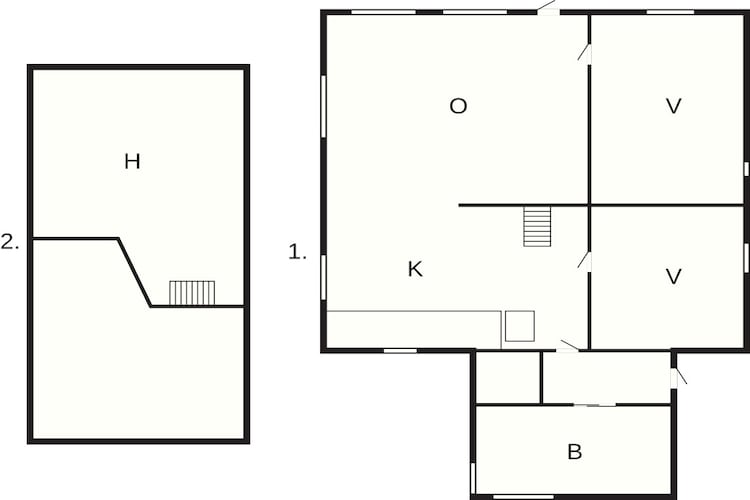 4 sterren vakantie huis in Grimstad-Plattegrond