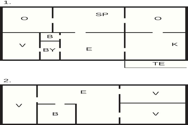 8 person holiday home in LARVIG-Floor plan