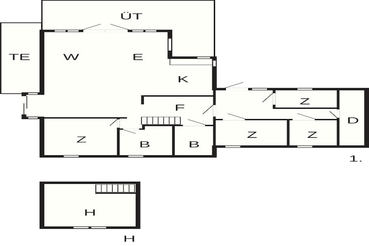 10 Personen vakantie huis in NORDTORPA-Plattegrond