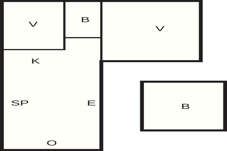 6 Personen vakantie huis in Løkken-Plattegrond