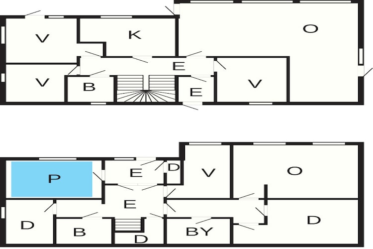 8 Personen vakantie huis in Stavang-Plattegrond