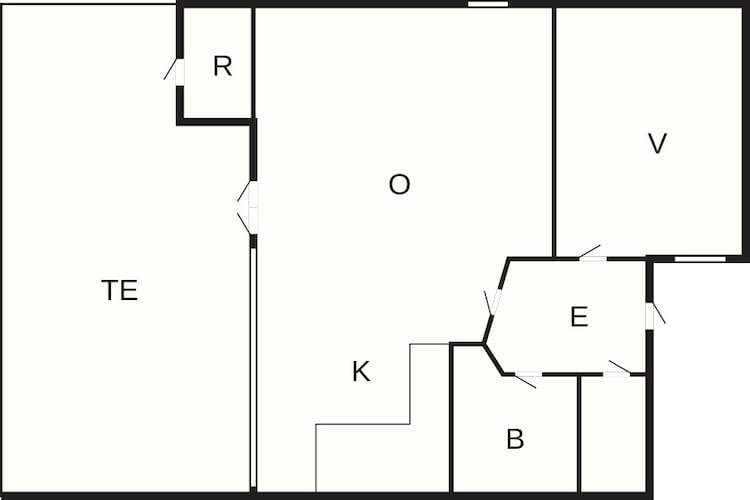 3 Personen vakantie huis in Tranekær-Plattegrond