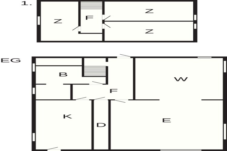 7 Personen vakantie huis in Asnæs-Plattegrond