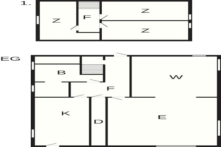 7 Personen vakantie huis in Asnæs - Plattegrond