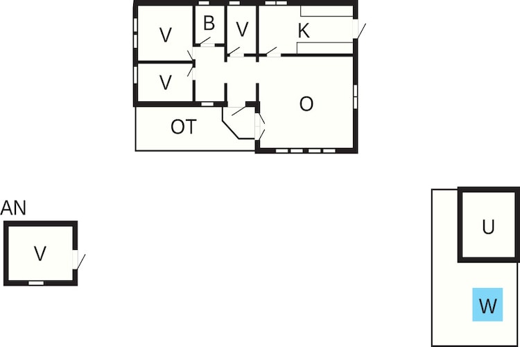 Cozy Summer Retreat in Graddo-Floor plan