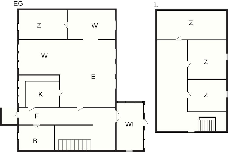 10 Personen vakantie huis in Spøttrup-Plattegrond