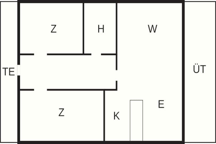 6 Personen vakantie huis in Herning-Plattegrond