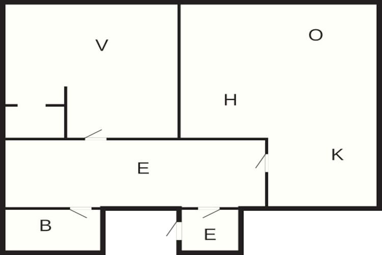 4 Personen vakantie huis in Ansager-Plattegrond