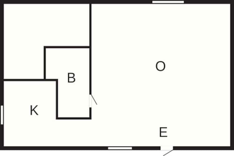 4 person holiday home in STENINGE-Floor plan