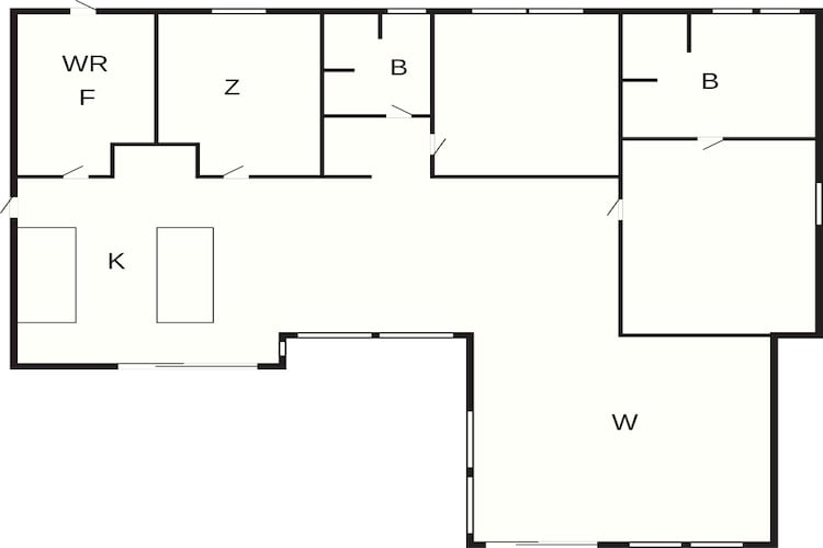 5 sterren vakantie huis in Ansager - Plattegrond