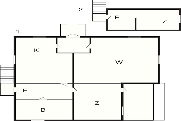 4 sterren vakantie huis in ISTORP-Plattegrond