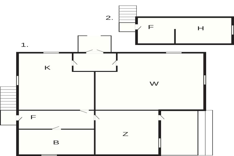 4 sterren vakantie huis in ISTORP-Plattegrond