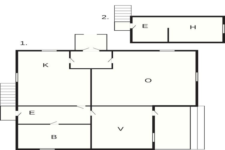 4 sterren vakantie huis in ISTORP-Plattegrond