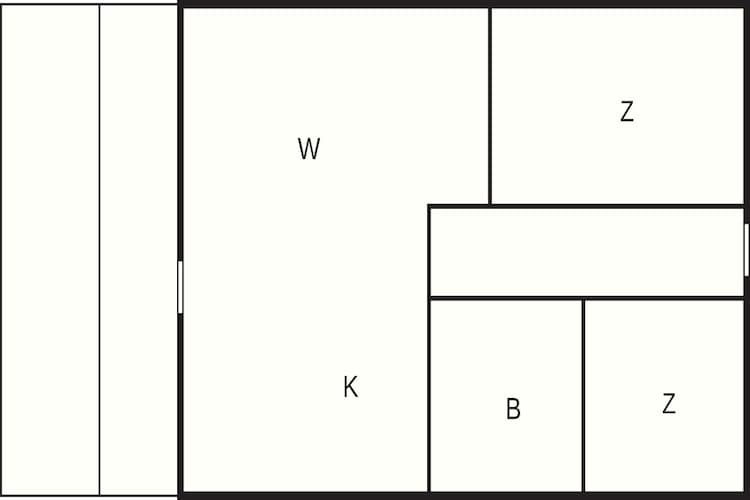 0 Personen vakantie huis in Hemmet-Plattegrond