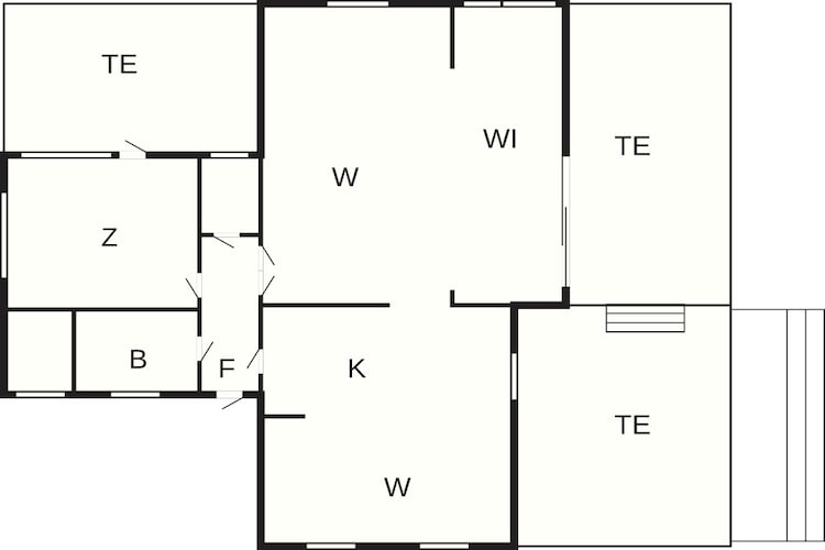 6 Personen vakantie huis in HJÄRNARP-Plattegrond