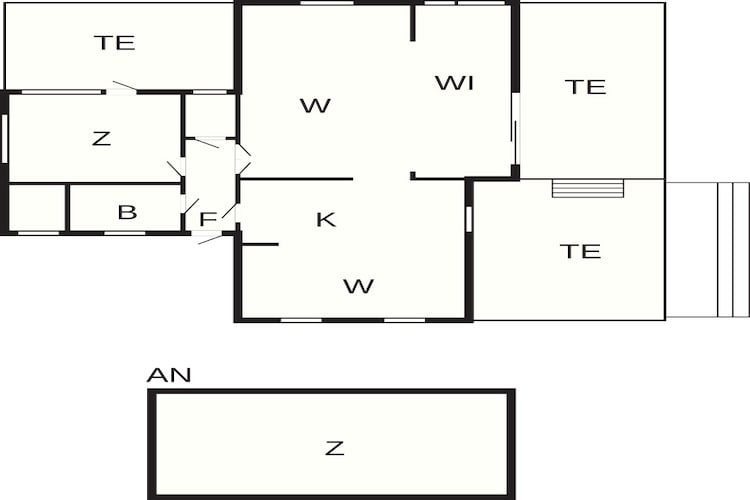 6 Personen vakantie huis in HJÄRNARP-Plattegrond