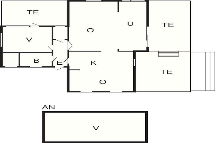 6 Personen vakantie huis in HJÄRNARP-Plattegrond