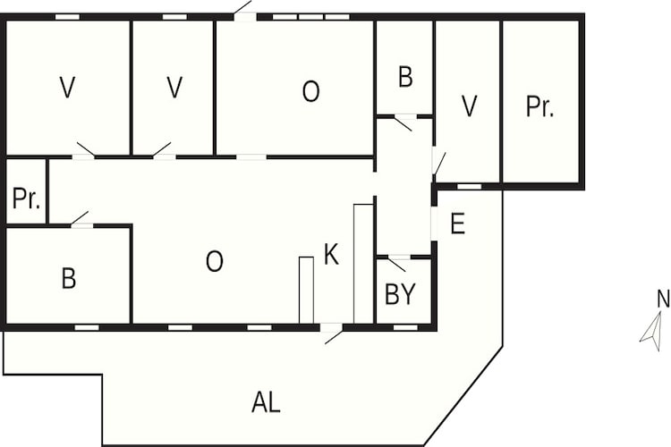 4 star holiday home in KUNGSHAMN - Floor plan