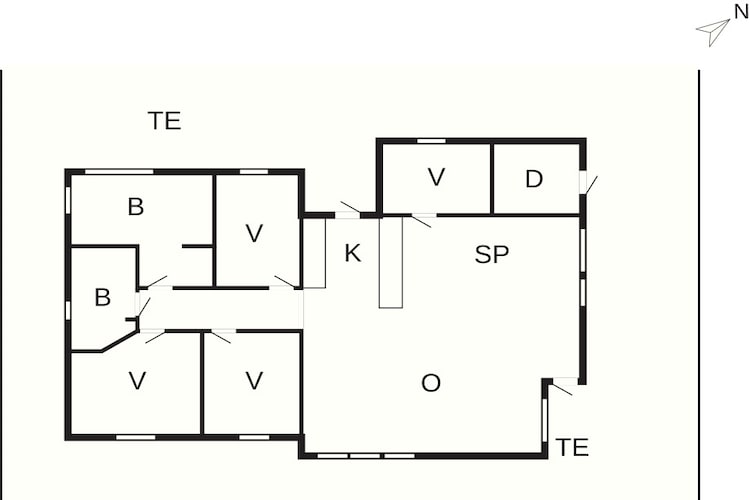 4 star holiday home in Juelsminde-Floor plan