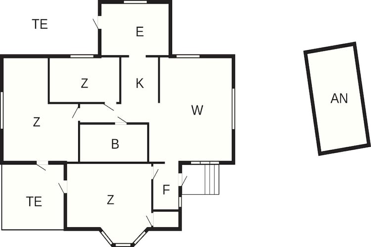 4 sterren vakantie huis in Frillesås-Plattegrond