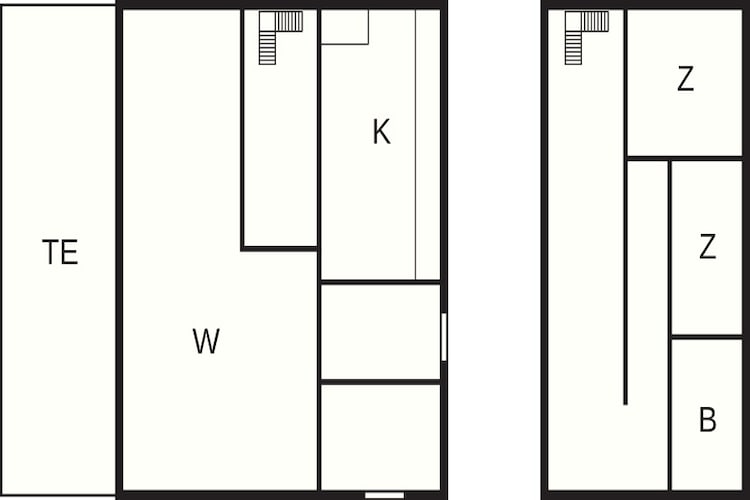 4 Personen vakantie huis in Thyborøn - Plattegrond